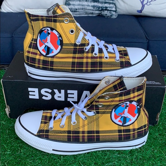 Converse CTAS Hi yellow/white/black MEN’s - Picture 12 of 16